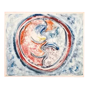 De Hirsh Margules Titled Aquatint Etching, Edition of 2 Only, Signed, Titled, Rare
