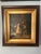 Framed Oil on Board "Boy Painting a Portrait", Mid-20th Century For Sale - Image 4 of 6