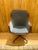 Authentic Ward Bennett for Brickel Associates executive office chair, manufactured circa 1975. This sculptural high back...