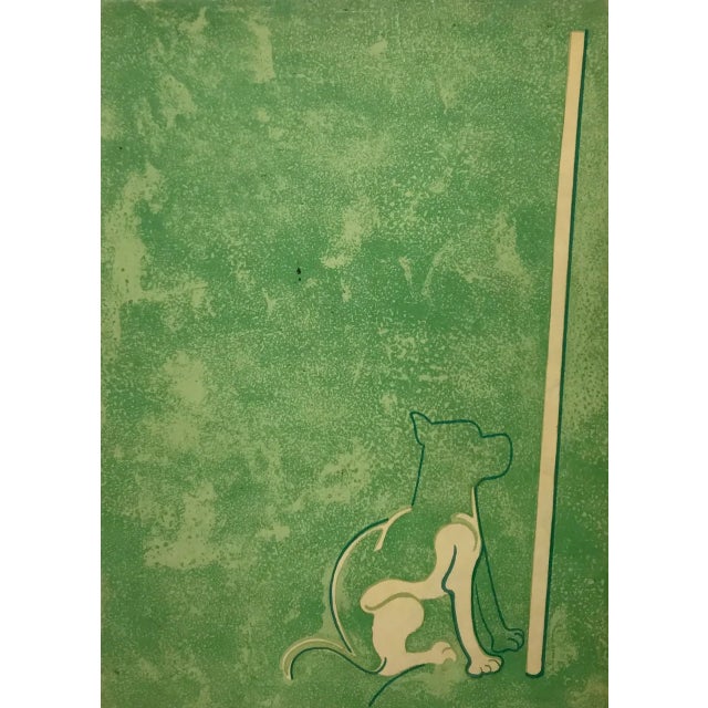 Artist: Andre Beaudin Country: France Title: – Untitled,? 9 cover Medium: Original Lithograph Marks: Not signed, Not...