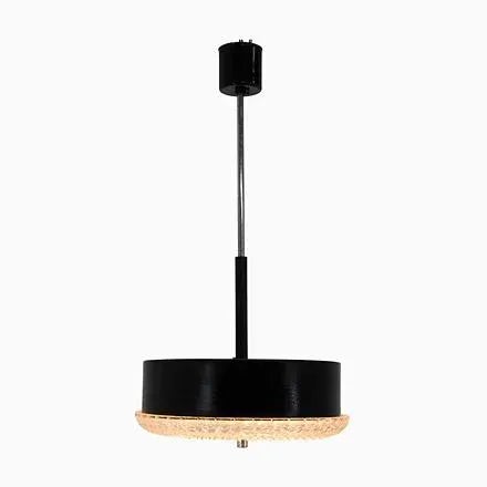 Black Mid-Century Czechoslovakian Pendants, 1960s, Set of 2 For Sale - Image 8 of 8