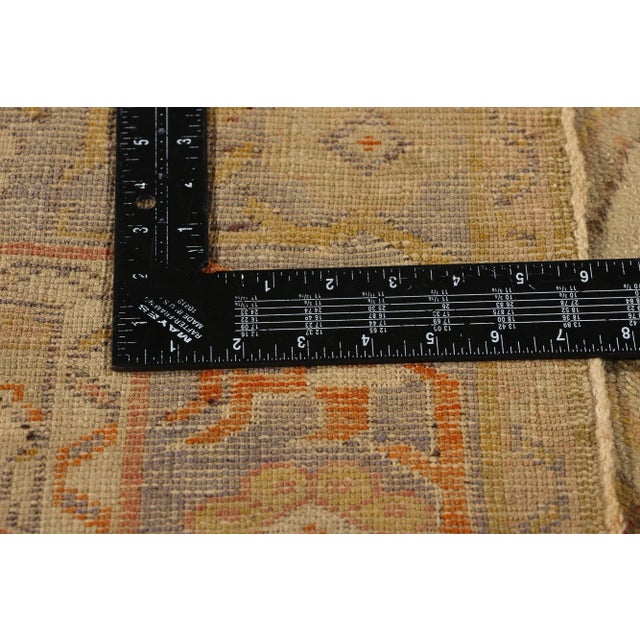 Vintage Turkish Oushak Rug - 02'11 X 05'07 For Sale In Dallas - Image 6 of 9