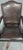 Brown Mahogany Swivel Office Desk Chair, 1920 For Sale - Image 8 of 15