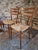 Mid-Century Italian Dining Chairs with Woven Natural Fibre Seats, Italy, 1960s, Set of 4 For Sale - Image 8 of 18