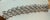 Coro Silvertone Textured Leaf Link Wide Bracelet For Sale - Image 6 of 6