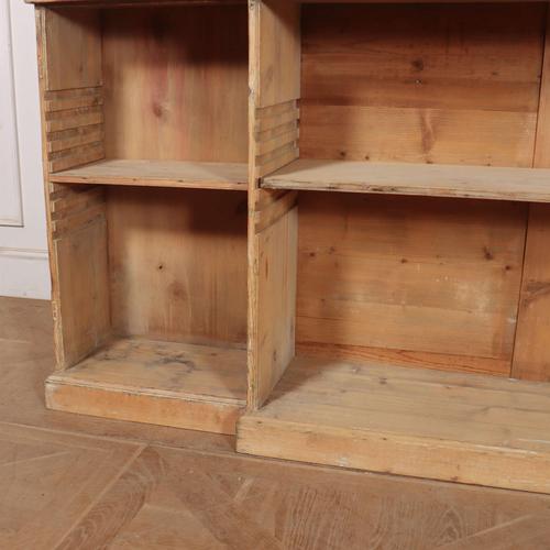 Georgian Pine Open Bookcase For Sale - Image 6 of 10