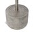 White Deco White Marble & Nickel End Side Table For Sale - Image 8 of 9