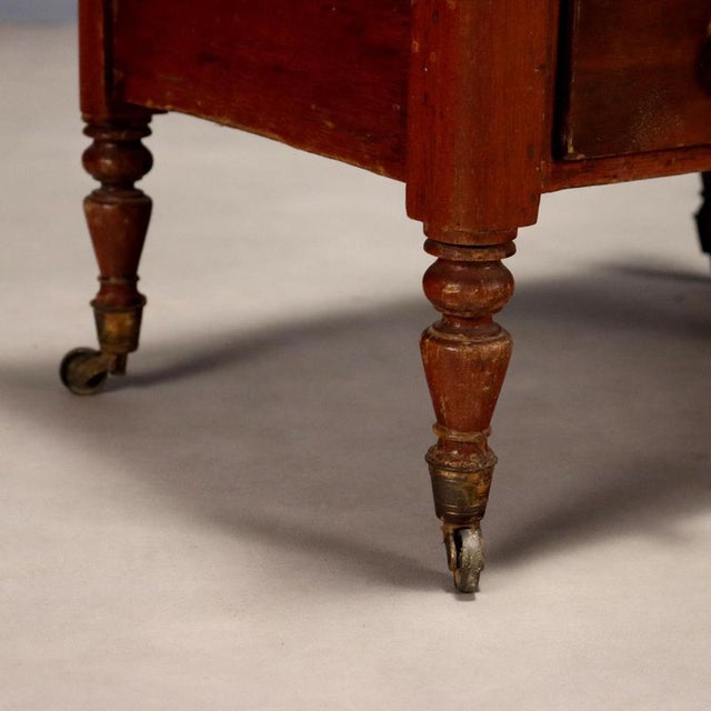 Vintage Mahogany Magazine Rack For Sale - Image 3 of 8