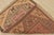 Milas Rug 3’2” X 4’4” Pink Wool Vintage Tribal Hand-Knotted Oriental Carpet For Sale - Image 11 of 12
