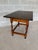 Rustic Primitive Antique Maple Turned Leg Accent Table For Sale - Image 3 of 13