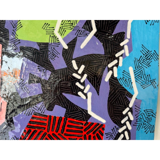 2000 - 2009 John Donoghue (American, 1952–2004) Ceramic Wall Art Panel – Signed and Dated 2000 For Sale - Image 5 of 12