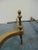 Regency Style Cast Brass Andirons For Sale In Philadelphia - Image 6 of 7