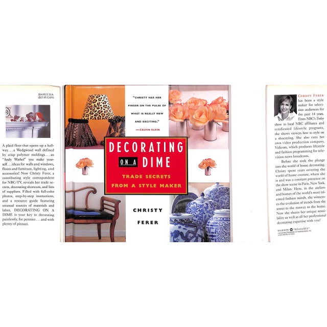 Traditional "Decorating on a Dime: Trade Secrets From a Style Maker" 1997 Ferer, Christy For Sale - Image 3 of 8