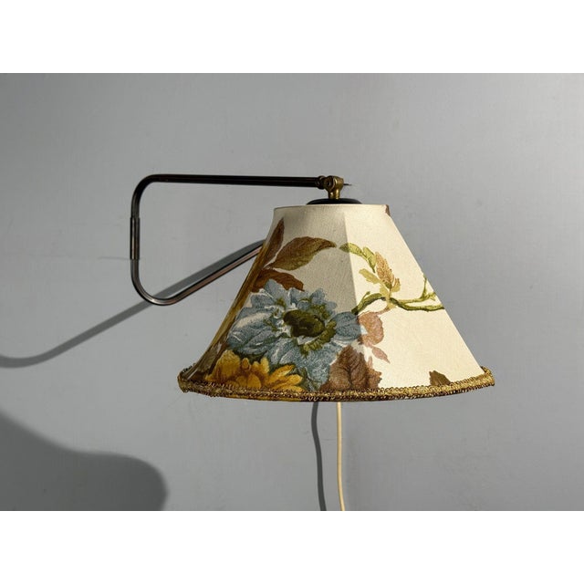 Mid-Century Modern Swedish Modern, Adjustable Wall Light, Copper, Sweden, 1970s For Sale - Image 3 of 13