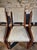 Mid-Century French Walnut Dining Chairs in Light Taupe Upholstery, 1950s, Set of 5 For Sale - Image 12 of 18