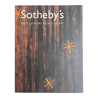 Sotheby's New York Catalog - 20th Century Works of Art - 6/5/01 For Sale