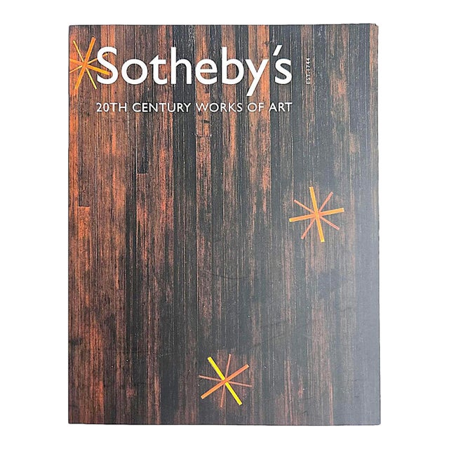 Sotheby's New York Catalog - 20th Century Works of Art - 6/5/01 For Sale