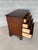 Traditional (B) Henkel Harris Mahogany Bracket Foot 4 Drawer Bachelor Chest For Sale - Image 3 of 12