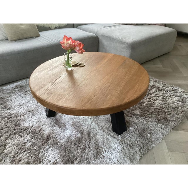 Hand made 1970 product 3 legs Painted in black