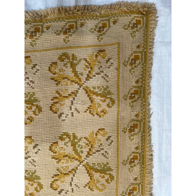 19th Century Antique European Portuguese Carpet For Sale - Image 4 of 5