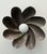 Mid-Century Modern Black Antique Brass Semi Flush Mount Light Fixture, Handmade Flower Ceiling Light For Sale - Image 3 of 18
