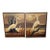 1970 Large Mid Century Modern Egret Wall Art - 1 Pair For Sale