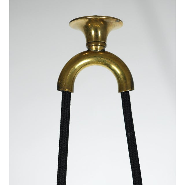 Height-Adjustable Pendant Light in Brass by Florian Schulz for Florian Schulz Gmbh, Germany, 1970s For Sale - Image 13 of 16