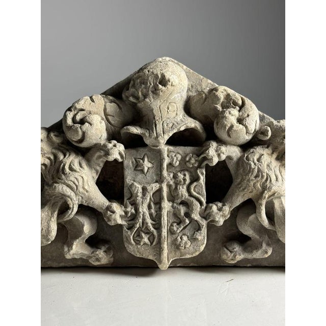Limestone Coat of Arms For Sale - Image 3 of 16