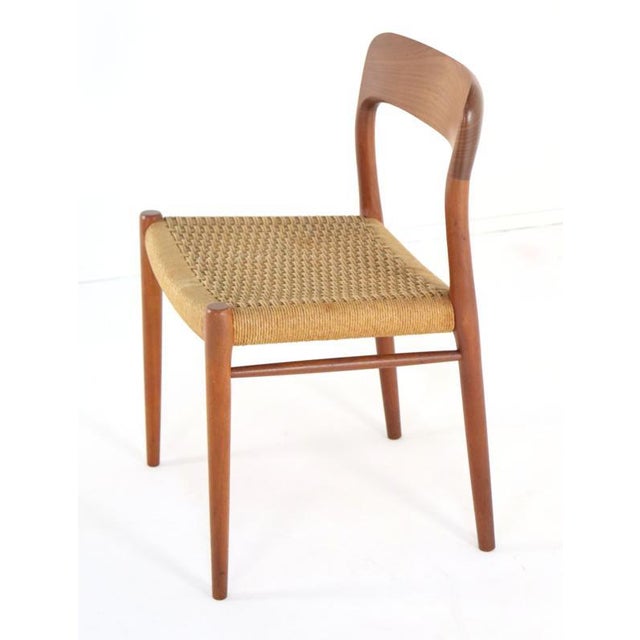 Model 75 Chair by Niels Otto (N O) Møller for J. L. Møllers, 1920s For Sale - Image 9 of 10