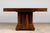 1930s French Art Deco Square Rosewood Dining Table With Architectural Pedestal Base For Sale - Image 14 of 18