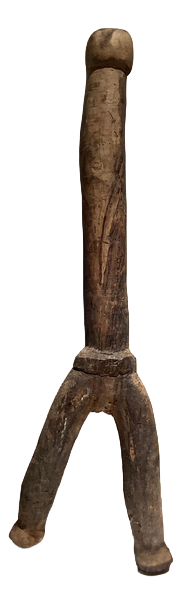 Burkina Faso Bangala Statue in Hardwood
