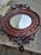 Wood 1940s American Federal Eagle Hand Carved Mahogany Wall Mirror Large For Sale - Image 7 of 15