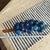 XLarge 16” Mid Century Vintage Blue Lucite Grape Cluster on Driftwood Kitschy For Sale In Palm Springs - Image 6 of 7