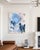 “Lakeside Reverie” is a large-scale contemporary abstraction mixed media painting exploring atmosphere, depth, and...