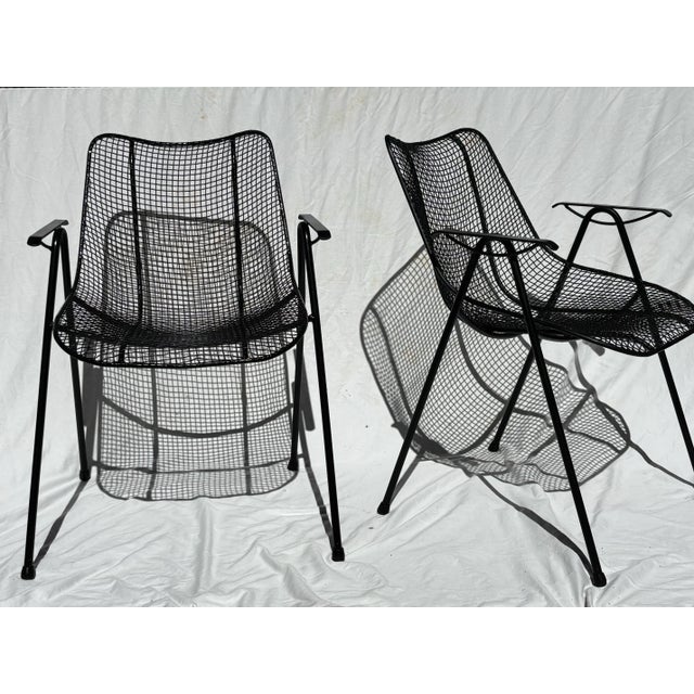 Russell Woodard Sculptura Petite Arm Chairs, a Pair For Sale In Atlanta - Image 6 of 12