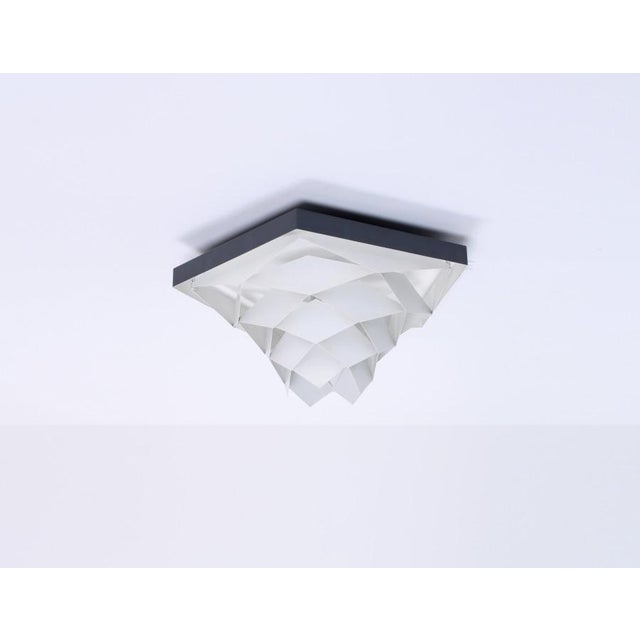 Gray Symphony Ceiling Lamp by Preben Dahl for Hans Feelsgaard, Denmark, 1960s For Sale - Image 8 of 14
