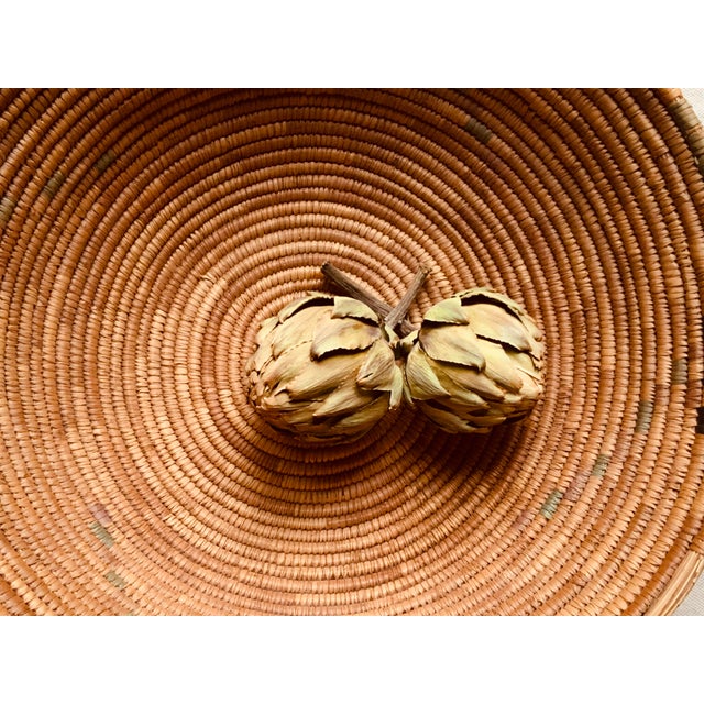 Monumental Antique African Winnowing Basket - Circa 1900 For Sale - Image 9 of 11