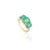 Not Yet Made - Made To Order 4.14 Ctw Three Stone Engagement Ring Size 6 For Sale - Image 5 of 8