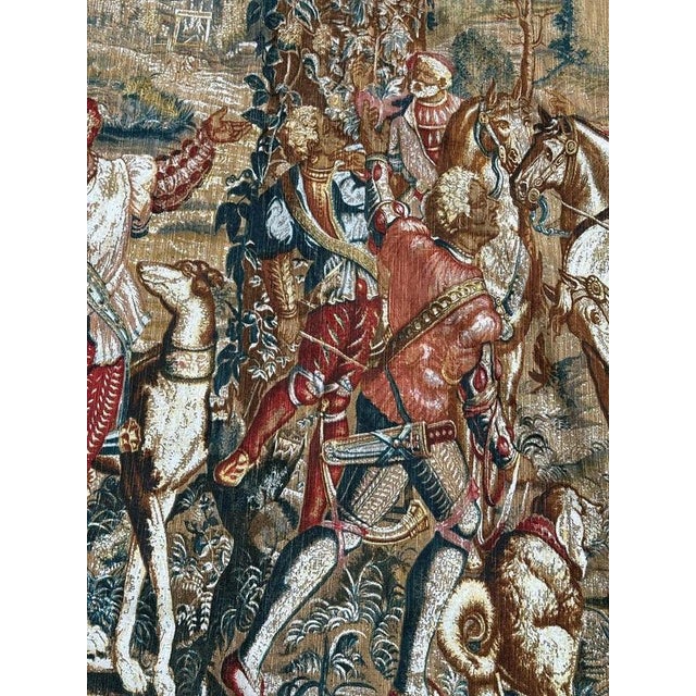 Vintage French Tapestry, 1970s For Sale - Image 18 of 18