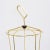 Mid-Century Golden Conical Tripod Umbrella Stand, 1950s For Sale - Image 4 of 6