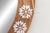 1990s Round Mother of Pearl Inlay Mirror For Sale - Image 5 of 9