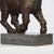 Dominik Albinski, Polish Modernist PUPPY DOG Bronze Expressionist Art Sculpture For Sale - Image 4 of 4