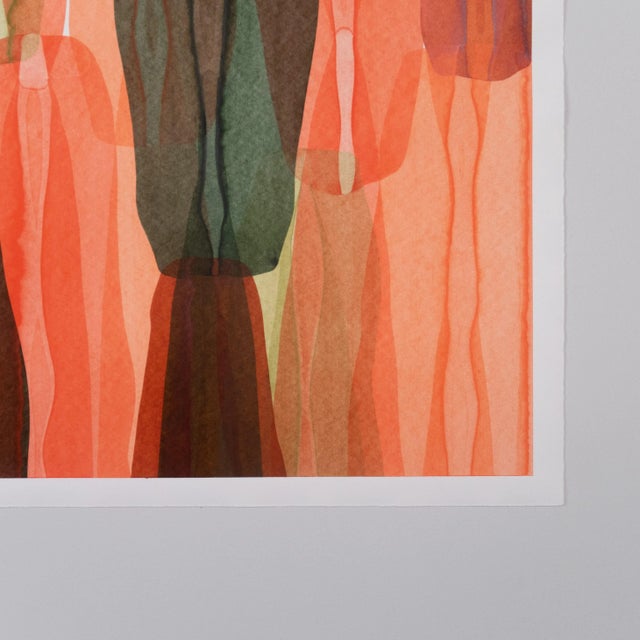 Paper "Coming of Age" Work on Paper by Artist Casey R Klein For Sale - Image 7 of 8