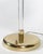 Mid 20th Century Vintage Mid-Century Modern Brass and Lucite Column Table Lamp For Sale - Image 5 of 5