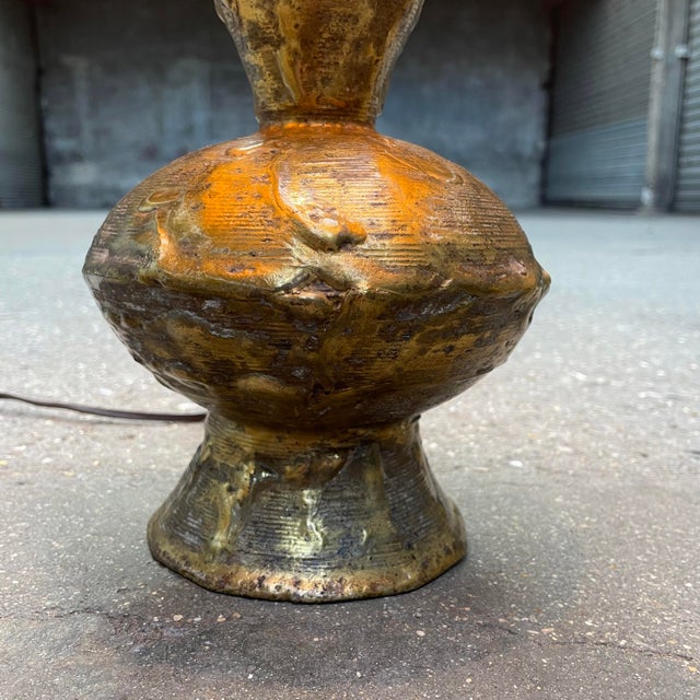 Bronze Lamp by Max Bré, 1960s For Sale - Image 4 of 7