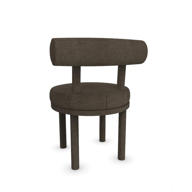 Moca Chair in Famiglia 12 Fabric by Studio Rig for Collector For Sale - Image 4 of 6