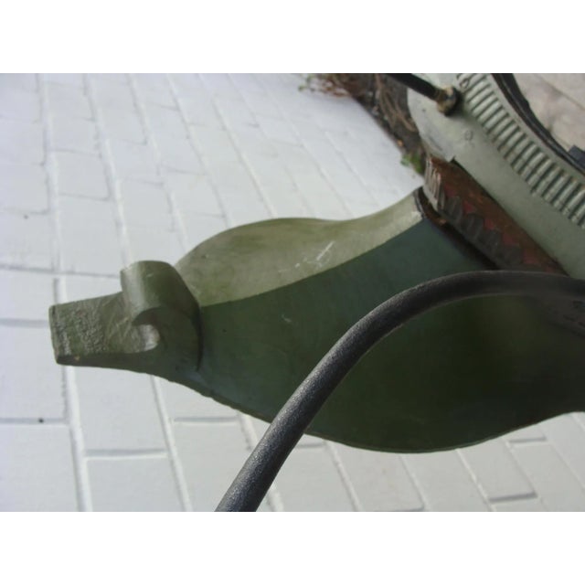 Antique Iron Sled For Sale - Image 16 of 18