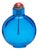 Chinese Blue Glass Snuff Bottle, C. 1920 For Sale