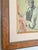 Drawing/Sketching Materials Framed Original Pastel Portrait Sketch of Violinist, Signed For Sale - Image 7 of 9