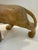 Wood Vintage Hand-Carved Wood Cat Sculpture For Sale - Image 7 of 12